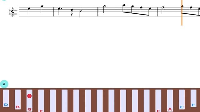 "Angels We Have Heard On High" kalimba notes - "Easy Note" app (iOS & Android) - learn kalimba смотреть онлайн