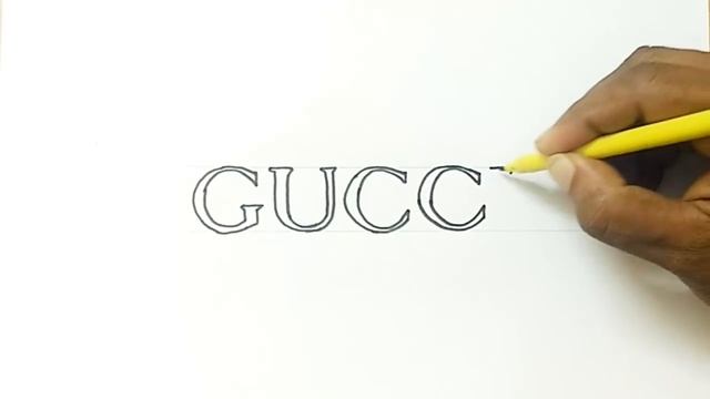 How To Draw The Gucci Logo