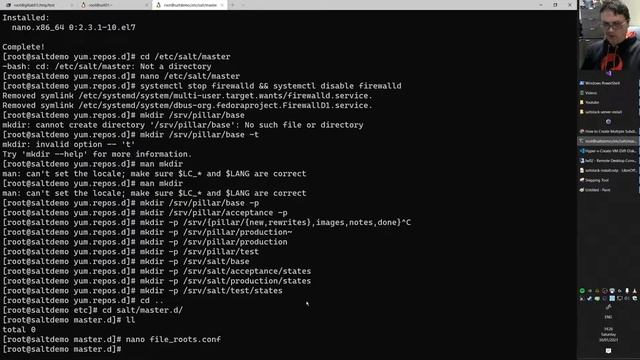 CI-CD E2 (Install Saltstack) смотреть онлайн