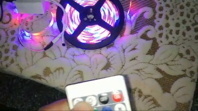 5 Meter Waterproof RGB Remote Control LED Strip Light-Color Changing : Live Demo смотреть онлайн