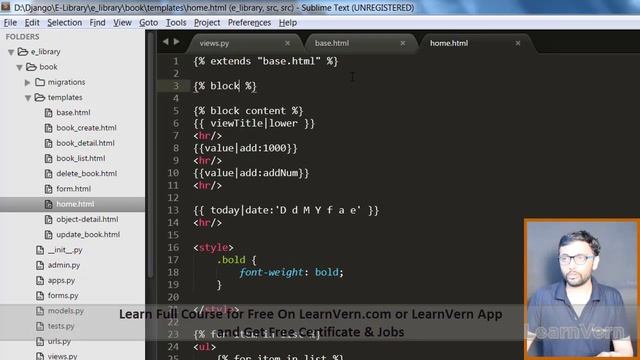How To Use Include Variable In Template In Django? | Free On LearnVern смотреть онлайн