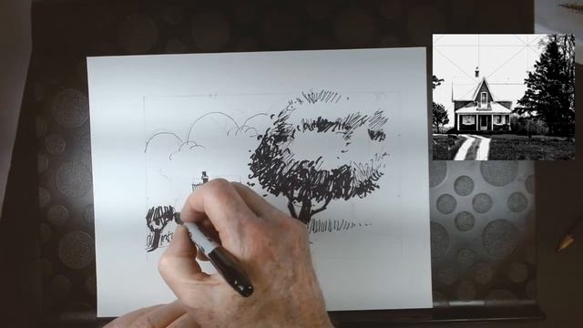 South facing a black marker sketch смотреть онлайн
