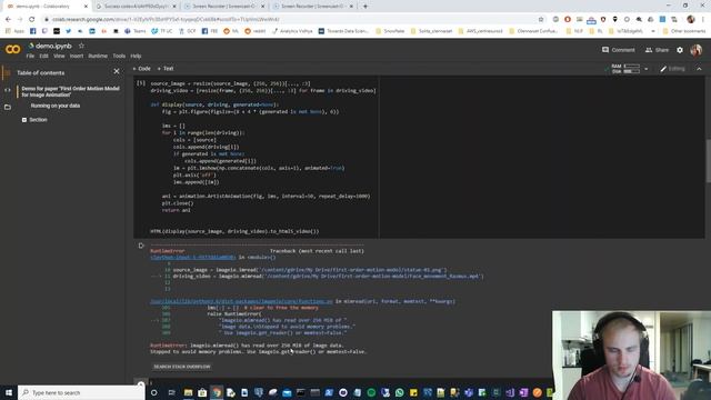 First order motion model tutorial 2/2 : Generating your own "deepfakes" with your own images data смотреть онлайн