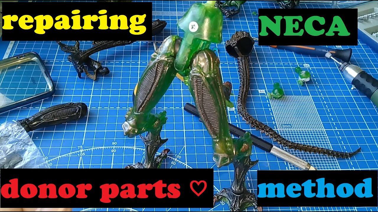 Repair Video! A How To Repair Neca Alien Toys Tutorial (Donor Parts Method). Watch now! смотреть онлайн
