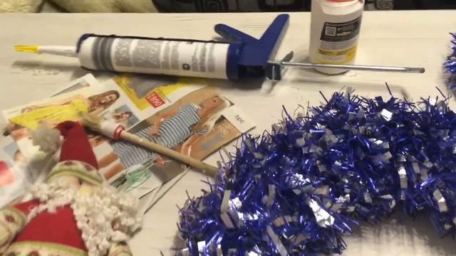 Рождественский венок своими руками\DIY Christmas wreath. смотреть онлайн