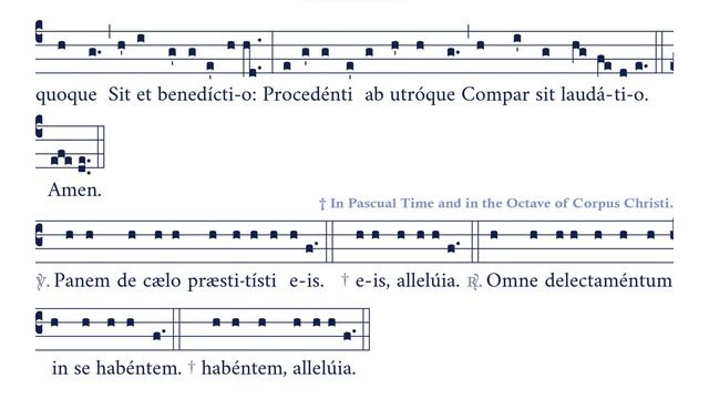 Tantum Ergo Sacramentum, Gregorian Chant смотреть онлайн