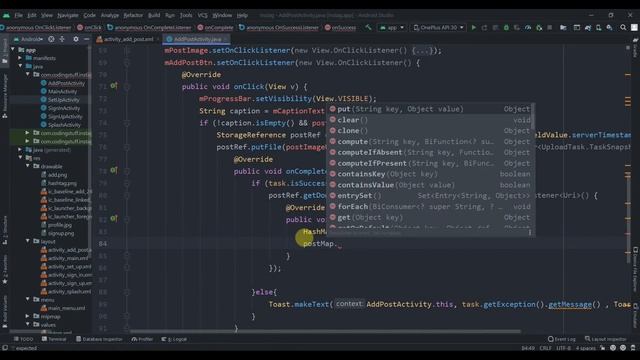 Instag Blog App Part 6 : Saving Post to Firebase Storage and FireStore смотреть онлайн