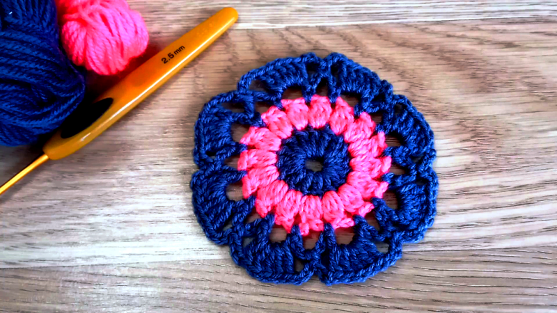 ПОДСТАВКА под горячее крючком. Подробный Мастер-класс и Схема смотреть онлайн