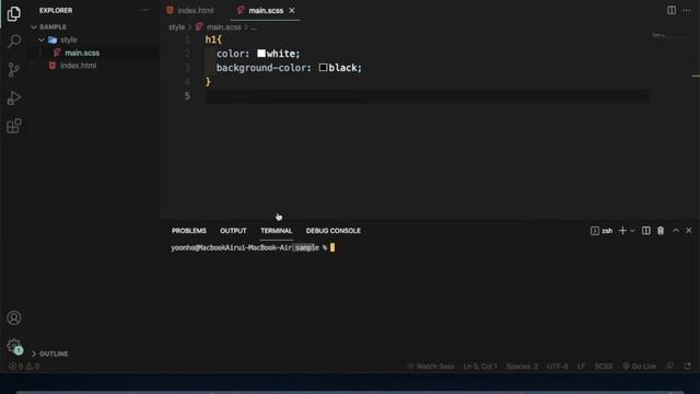 초보자를 위한 Sass 기초 강의 #4 Sass 설치하기 2편 - 명령행 인터페이스 смотреть онлайн