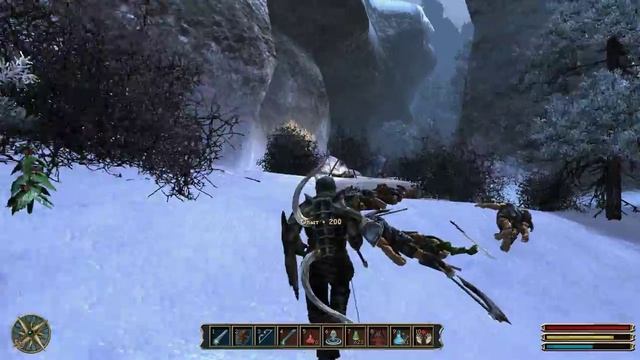 Готика 3 - часть 133. Освобождение Нордмара и выбор пути. [Макс. сложность + альт. баланс и A.I.] смотреть онлайн