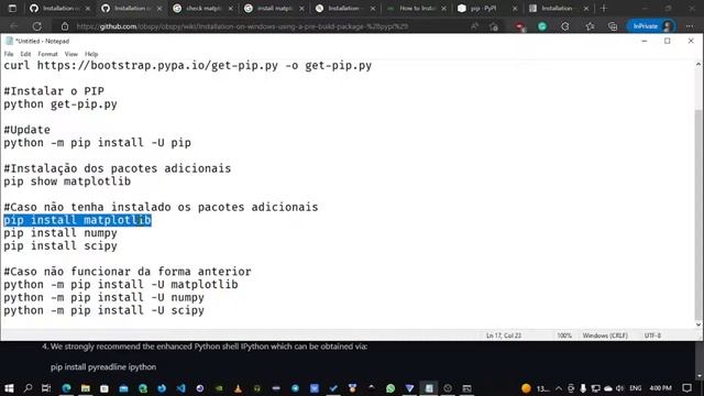 Instalando o ObsPy no Windows смотреть онлайн