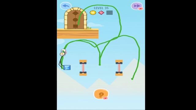 Draw Fly - Funny Stickman Puzzle Games - All Level 26-50 Gameplay Walkthrough смотреть онлайн