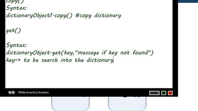 Python Module-V Lecture-3. Dictionary. Dictionary methods. copy() , get() , setdefault() , has_key( смотреть онлайн