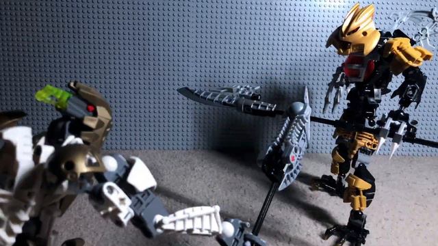 Takanuva Vrs Makuta (A LEGO Bionicle StopMotion Animation) Bionicle Futures смотреть онлайн