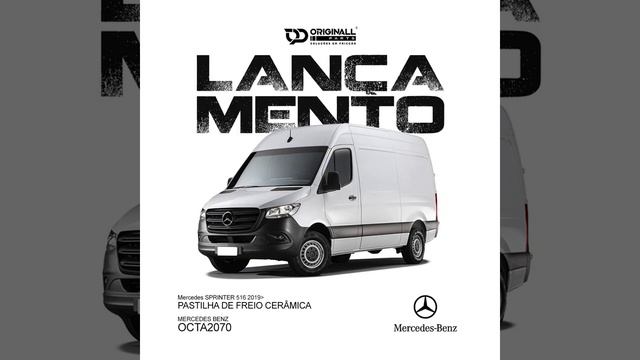 Lançamento Pastilha De Freio Cerâmica - MERCEDES SPRINTER 516