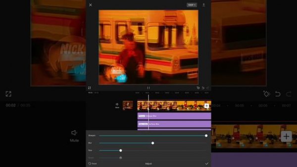 CapCut vhs effect V0.4 Tutorial