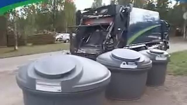 Заглубленные контейнеры L&T® DeepLine для сбора мусора