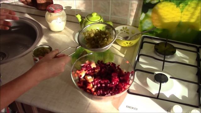 Винегрет без капусты, очень, очень вкусный. смотреть онлайн