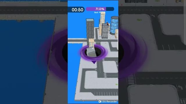 100% Run! Hole.io Solo Mode!!! смотреть онлайн
