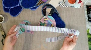 Лоскутное шитьё/домашние тапочки своими руками/( 2022г)