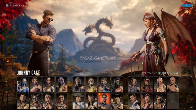 MORTAL KOMBAT 1 TODOS OS PERSONAGENS FULL ROSTER MK1 смотреть онлайн