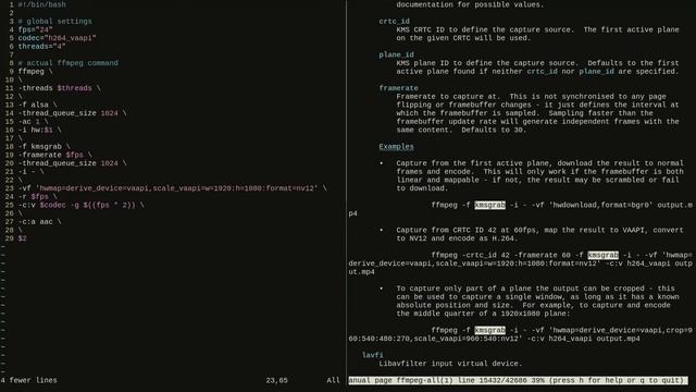 Screen recording on Wayland with FFmpeg смотреть онлайн