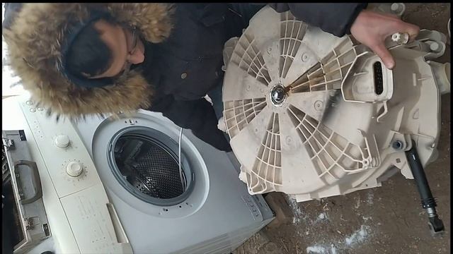 Замена подшипников в стиральной машине Ardo смотреть онлайн