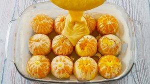 Мандариновый пирог. Просто и вкусно