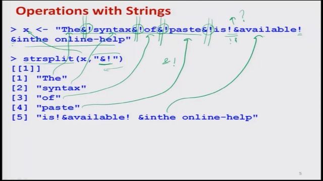 Strings - Display and Formatting, Splitting смотреть онлайн