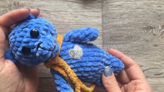 Мастер-класс. Маленький мишка крючком. смотреть онлайн