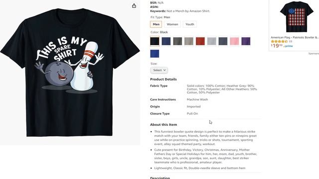 MERCH BY AMAZON (ON DEMAND) - Product Page Review & A Look At This Week Top Niches (Merch Informer) смотреть онлайн