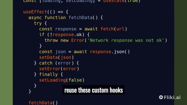 React custom hooks смотреть онлайн