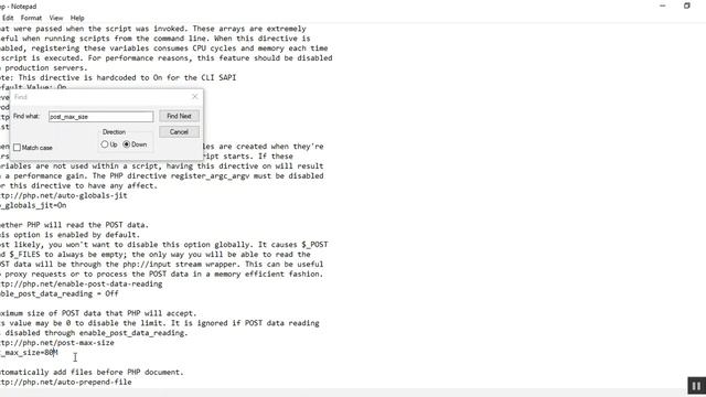 การแก้ไข php.ini ของ xampp เซฟเวอร์ สำหรับ windows #คนทำเว็บ смотреть онлайн