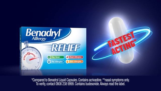 When Allergies Strike, REACT FAST with BENADRYL® смотреть онлайн