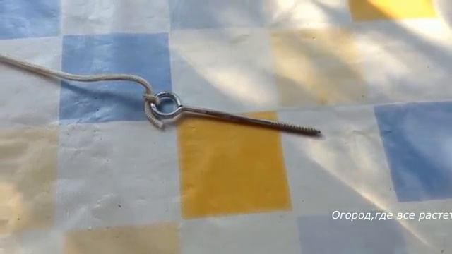 Надёжная опора для подвязки помидоров.mp4 смотреть онлайн