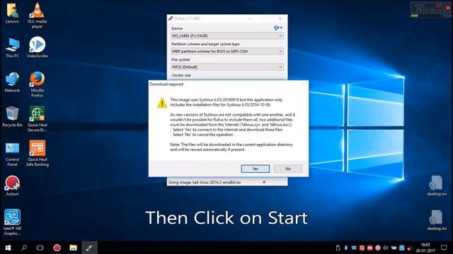How to Create a UEFI Bootable Kali Linux 64-Bit USB using Rufus смотреть онлайн