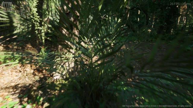 Unreal Engine 5.2 - Tropical Rainforest Demo test cut смотреть онлайн
