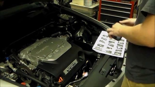 K&N Cold Air Intake Install (2008 Honda Accord V6 Coupe) смотреть онлайн