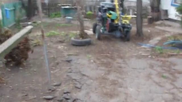 самодельный траншеекопатель смотреть онлайн