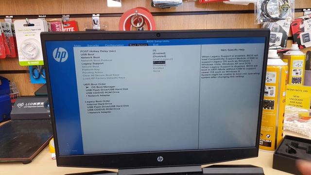 HP Pavilion 15-dk0020na Gaming Laptop BIOS Setup And UEFI USB Boot смотреть онлайн