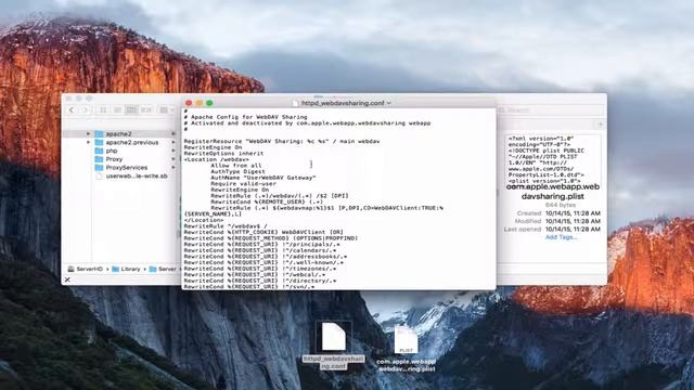 El Capitan Server Remote Webdav Connection Fix смотреть онлайн