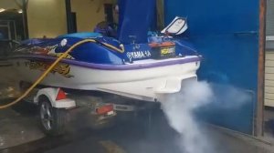 Катер Yamaha Exciter 1430TR водомёт с прицепом