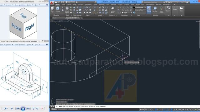 Solución Propuesto 09 - AutoCAD 3D смотреть онлайн