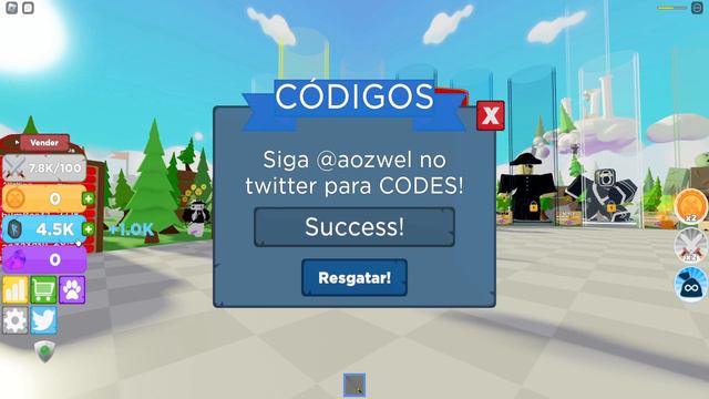 TODOS OS CODIGOS SECRETOS DO ROBLOX ⚔️ SIMULADOR DE LUTA CONTRA CHEFES смотреть онлайн