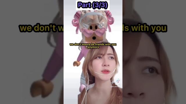 TOXIC ROBLOX BEST FRIEND... Part 3/3 (Roblox Story) #shorts смотреть онлайн