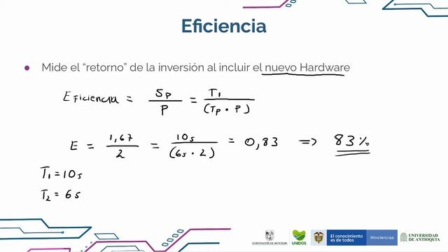 S2 - 04 - Speedup y Eficiencia смотреть онлайн