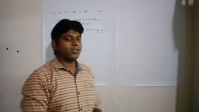 Why the main method is static in java? смотреть онлайн