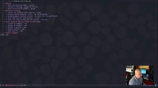 Org Mode Basics In Doom Emacs смотреть онлайн