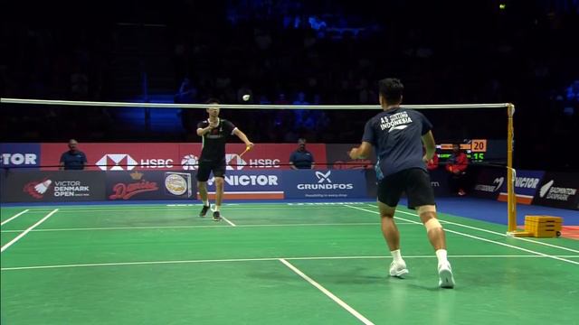 VICTOR Denmark Open 2023 | Weng Hong Yang (CHN) vs. Anthony Sinisuka Ginting (INA) [2] | QF смотреть онлайн