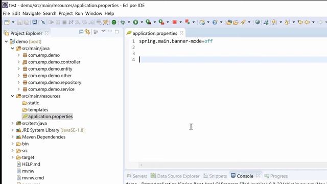 Spring Boot | Tutorial 9: Understanding Application.properties file смотреть онлайн